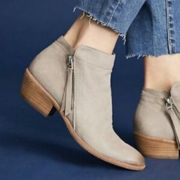 Sam Edelman Shoes - NEW SAM EDELMAN Packer Leather Side Zippers Ankle Bootie